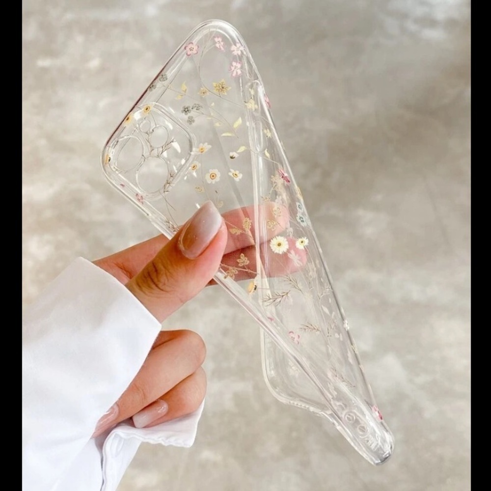 NEW - iPhone floral clear case - Picture 4 of 4